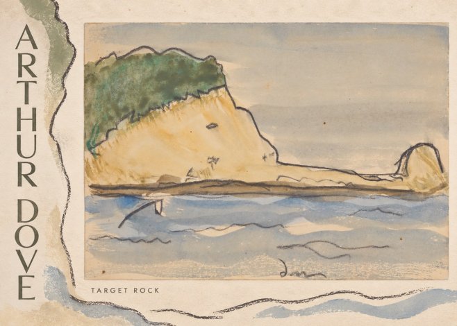 Arthur Dove Target Rock No3 - Poszter
