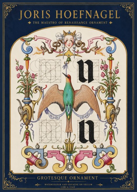 Joris Hoefnagel Grotesque Ornament No2 - Poszter