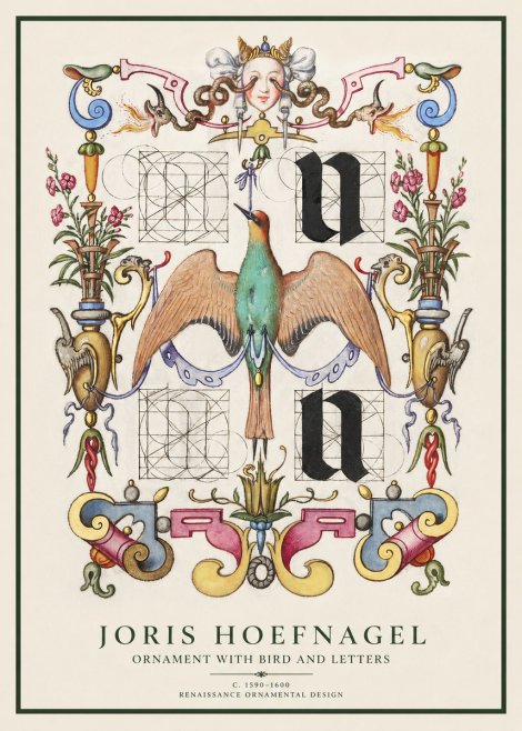 Joris Hoefnagel Grotesque Ornament No6 - Poszter