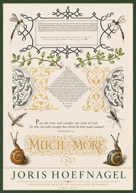 Joris Hoefnagel Memento Mori No5 - Poszter