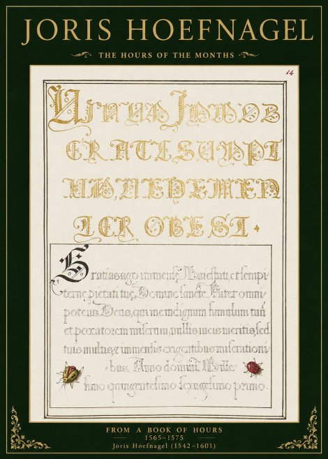Joris Hoefnagel Gratias Tibi Agimus No2 - Poszter