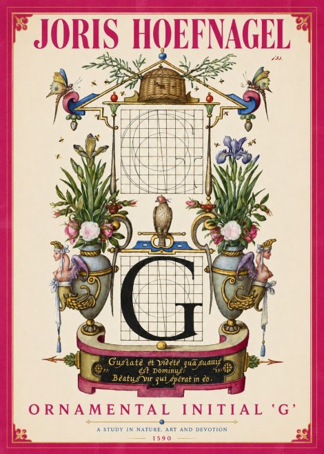 Joris Hoefnagel Ornamental Initial 'G' No2 - Poszter