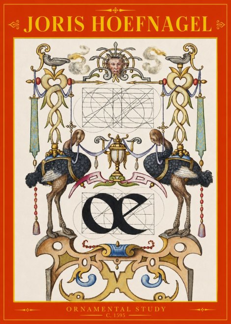 Joris Hoefnagel Ornamental Study I No2 - Poszter