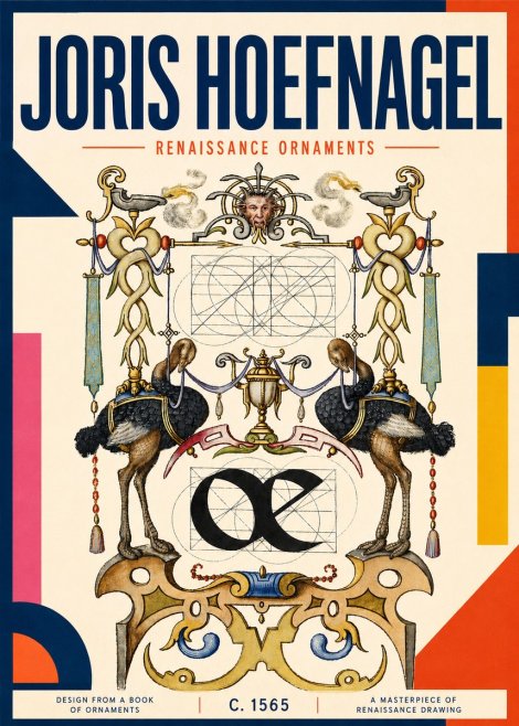 Joris Hoefnagel Ornamental Study I No6 - Poszter