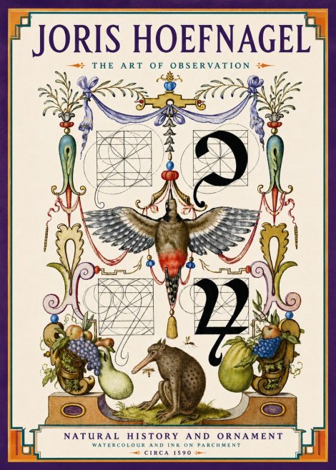 Joris Hoefnagel Study of Nature and Ornament No6 - Poszter