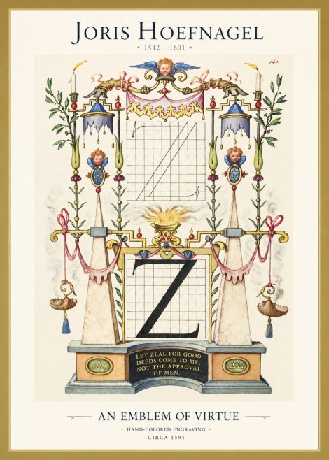 Joris Hoefnagel The Z Table No2 - Poszter