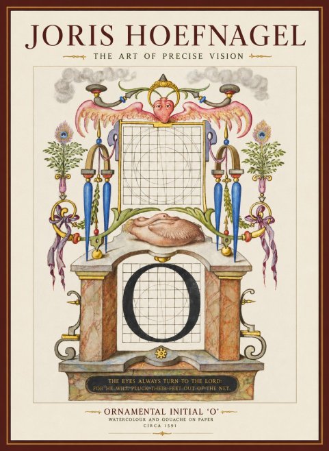 Joris Hoefnagel Ornamental Initial 'O' No1 - Poszter