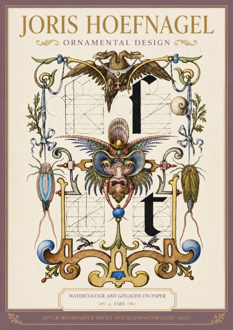 Joris Hoefnagel Ornamental Design II No4 - Poszter