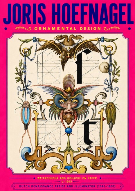 Joris Hoefnagel Ornamental Design II No5 - Poszter