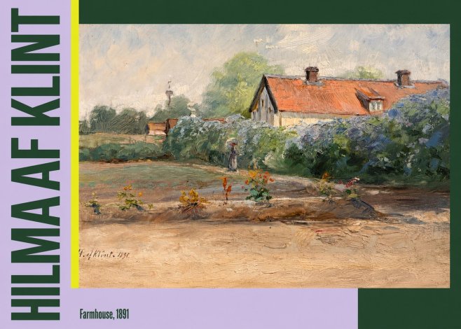 Hilma af Klint Farmhouse, 1891 No3 - Poszter