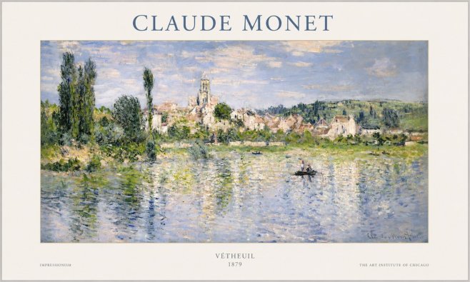 Monet Vétheuil No1 - Poszter