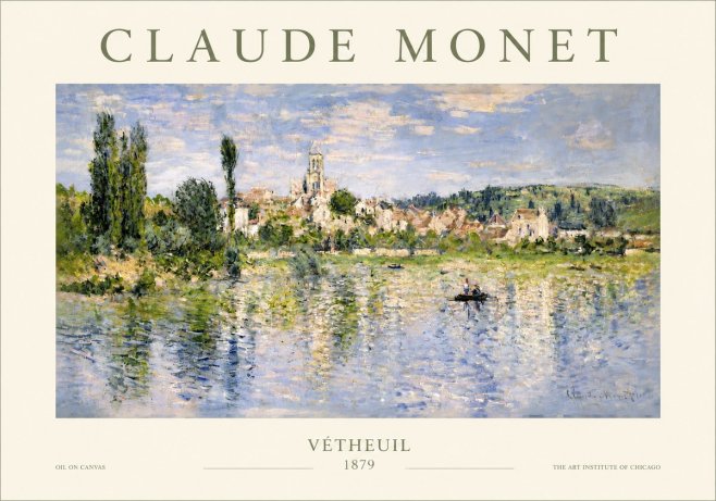 Monet Vétheuil No3 - Poszter