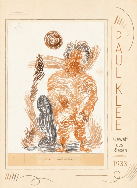 Paul Klee Gewalt Des Riesen I No2 - Poszter