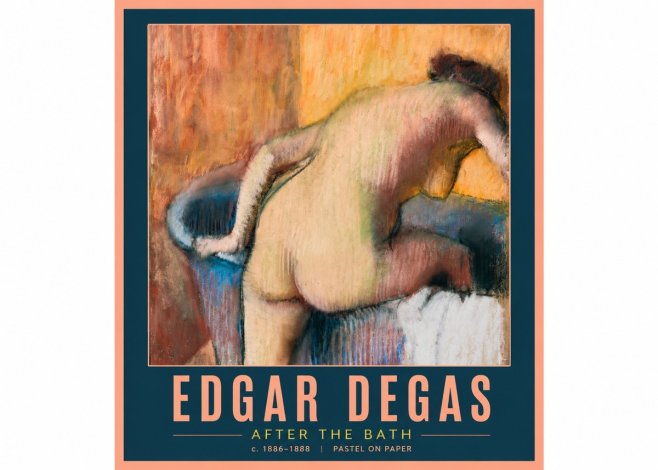 Edgar Degas After the Bath I No2 - Poszter