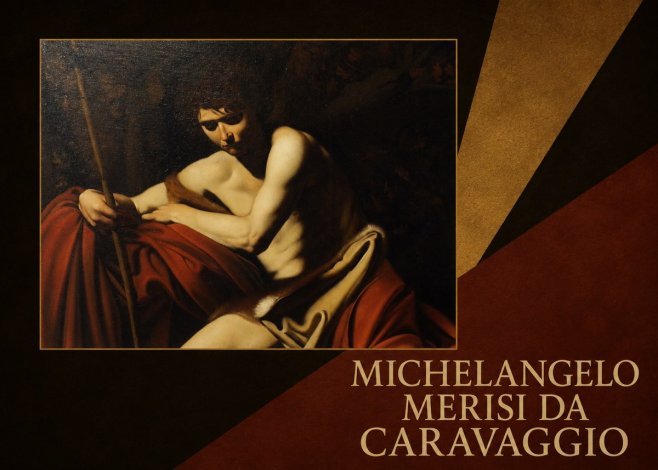Michelangelo Merisi da Caravaggio Saint John the Baptist I No4 - Poszter