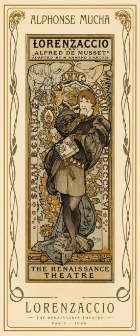 Mucha Lorenzaccio No4 - Poszter