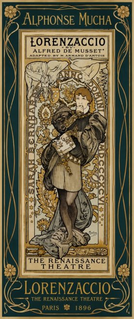 Mucha Lorenzaccio No5 - Poszter