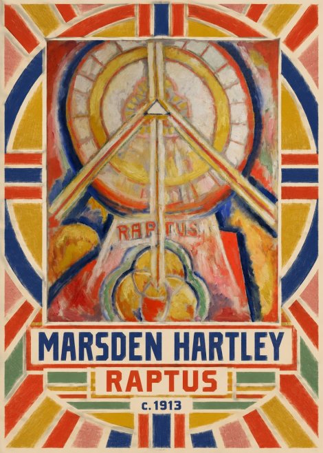 Marsden Hartley Raptus No3 - Poszter