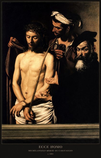 Michelangelo Merisi da Caravaggio Ecce Homo No6 - Poszter