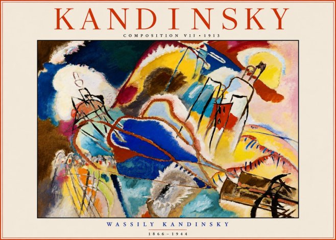 Kandinsky Composition Vii I No3 - Poszter
