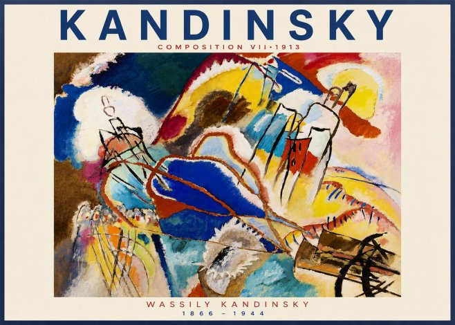 Kandinsky Composition Vii I No5 - Poszter
