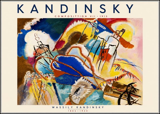 Kandinsky Composition Vii I No6 - Poszter