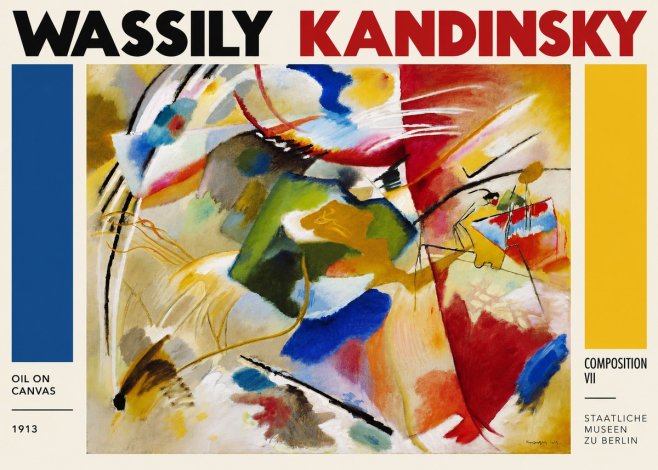 Kandinsky Composition Vii II No4 - Poszter