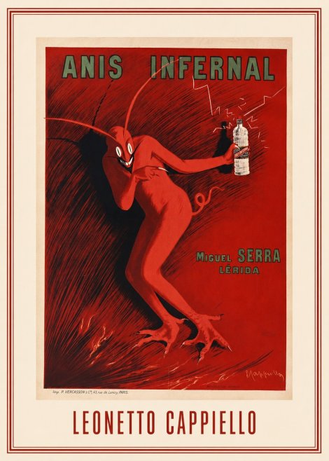 Leonetto Cappiello Anis Infernal I No1 - Poszter