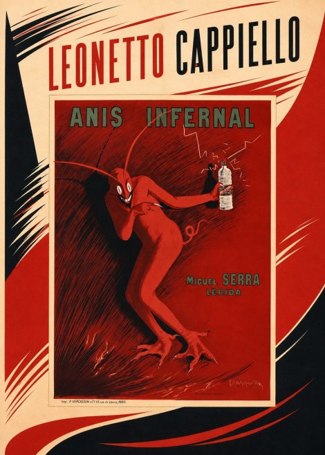Leonetto Cappiello Anis Infernal I No2 - Poszter