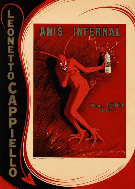 Leonetto Cappiello Anis Infernal I No3 - Poszter