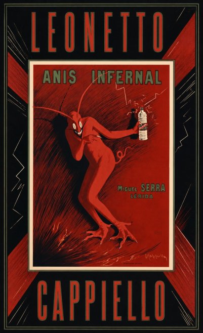 Leonetto Cappiello Anis Infernal I No4 - Poszter