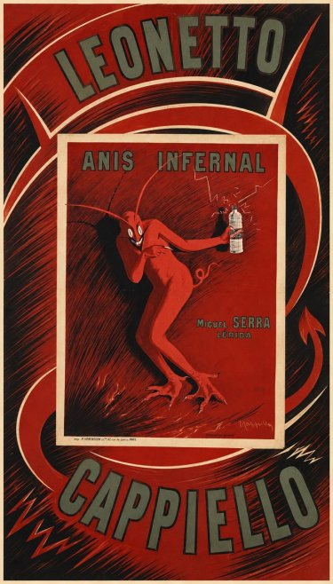 Leonetto Cappiello Anis Infernal I No6 - Poszter