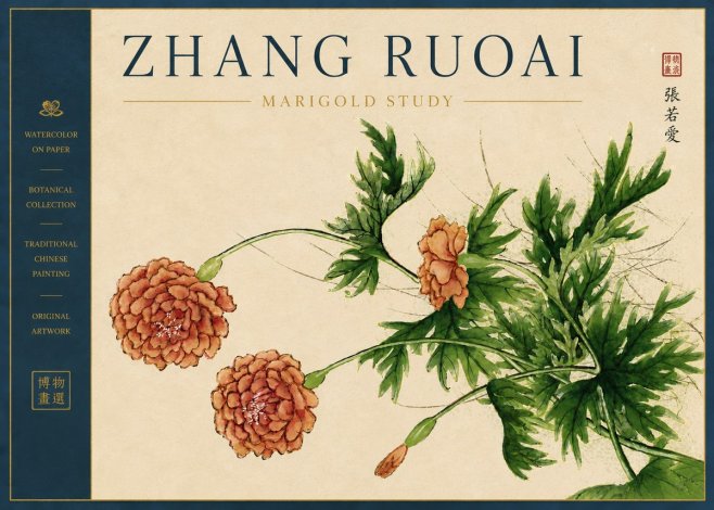 Zhang Ruoai Marigold Study No5 - Poszter