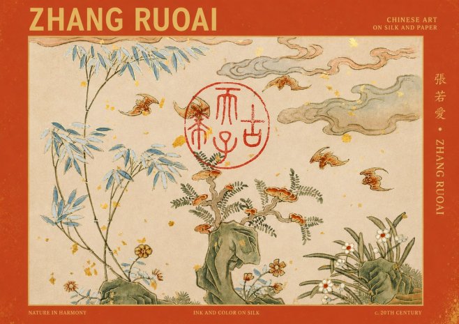 Zhang Ruoai Nature in Harmony No2 - Poszter