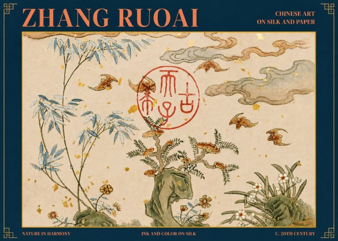 Zhang Ruoai Nature in Harmony No5 - Poszter