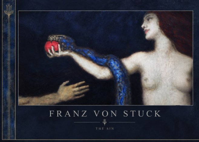 Franz von Stuck The Sin I No6 - Poszter