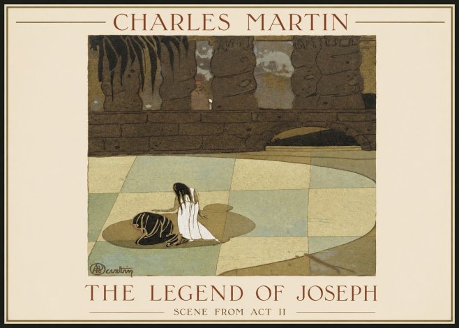 Charles Martin The Legend of Joseph - Scene from Act Ii No1 - Poszter