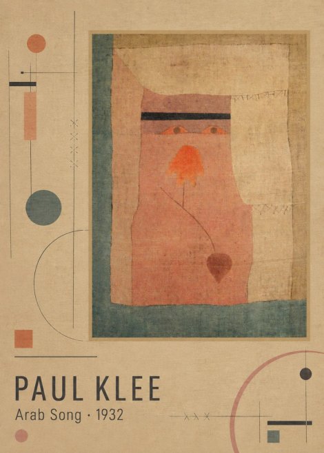 Paul Klee Arab Song No3 - Poszter