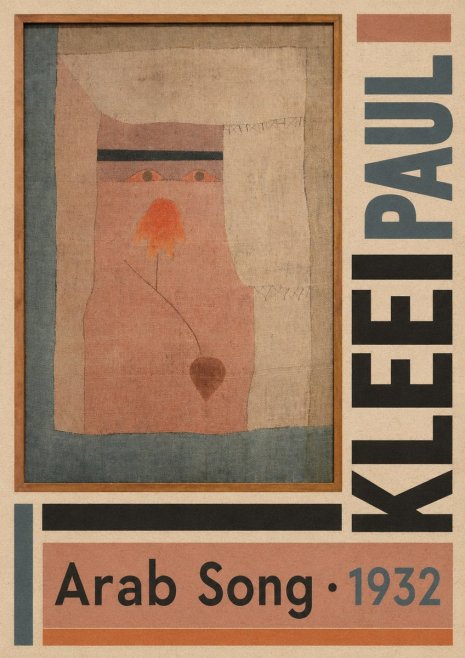 Paul Klee Arab Song No5 - Poszter