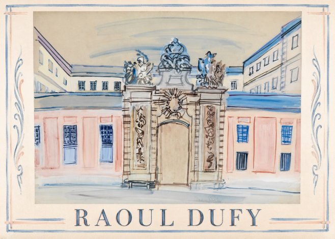 Raoul Dufy Versailles, the Grand Trianon No1 - Poszter