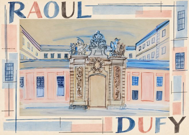 Raoul Dufy Versailles, the Grand Trianon No5 - Poszter