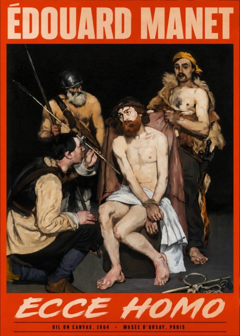 Édouard Manet Ecce Homo No2 - Poszter