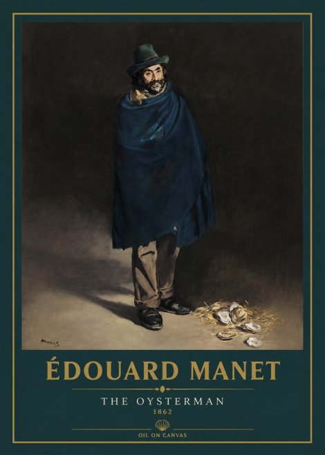 Édouard Manet The Oysterman No3 - Poszter