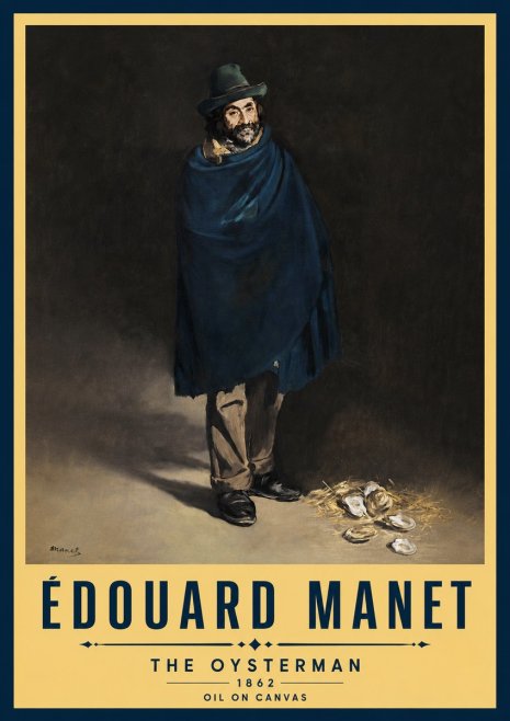 Édouard Manet The Oysterman No5 - Poszter