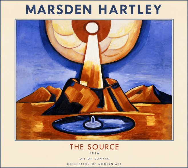 Marsden Hartley The Source No1 - Poszter