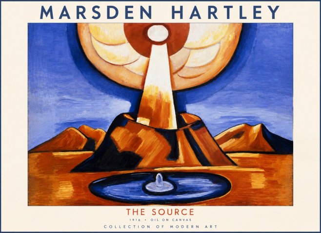 Marsden Hartley The Source No2 - Poszter