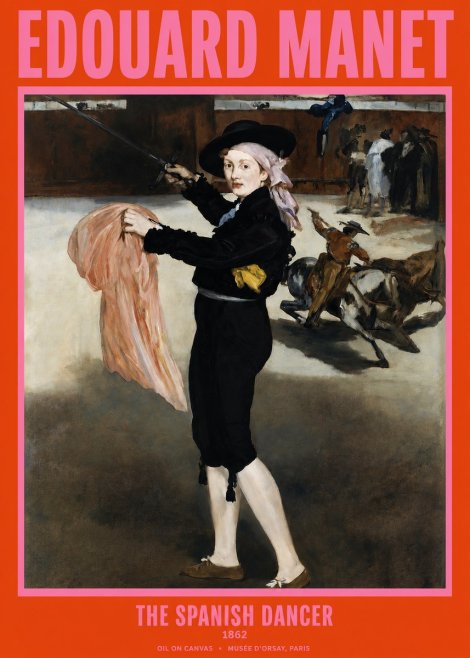 Édouard Manet The Little Bullfighter No3 - Poszter