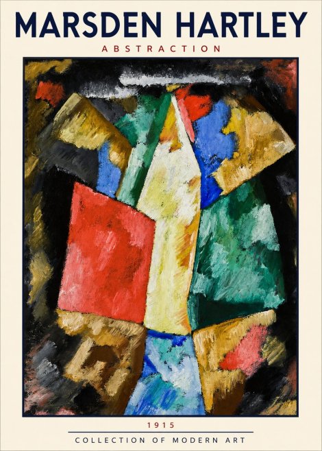 Marsden Hartley Abstraction No2 - Poszter