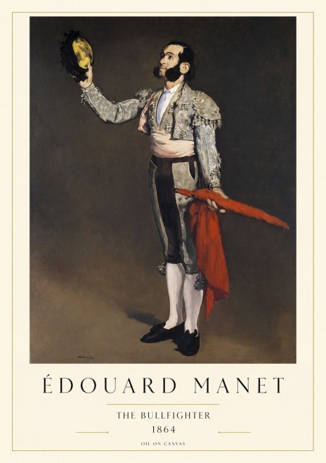 Édouard Manet The Bullfighter No1 - Poszter