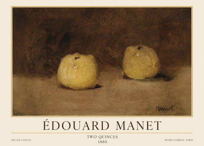 Édouard Manet Two Quinces No1 - Poszter